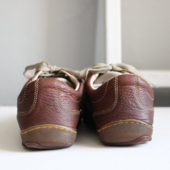 Dr. Martens Air 8B97 Men Brown Leather Lace Up Oxford Sneakers Size 9 main image 9